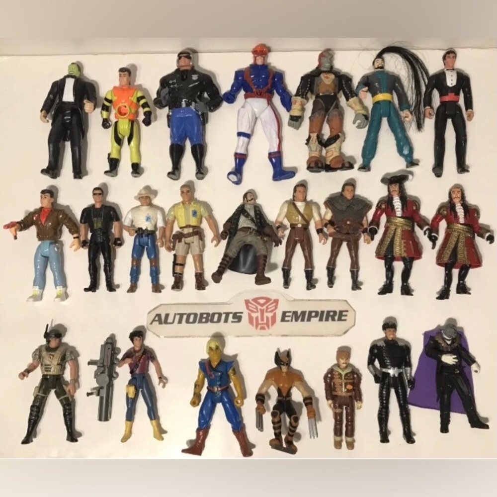 Vintage Marvel Kenner Robin Hood Hook Ghostbusters Jurassic Park 23 Figures Lot